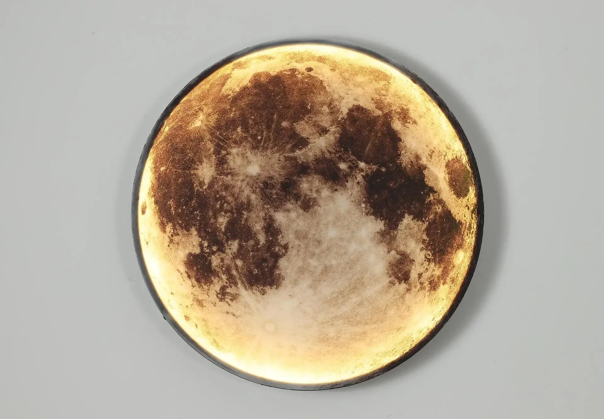 Afralia™ Moon Wall Lamp Ceiling Light Sconce LED Fixture for Living Room Bedroom Balcony