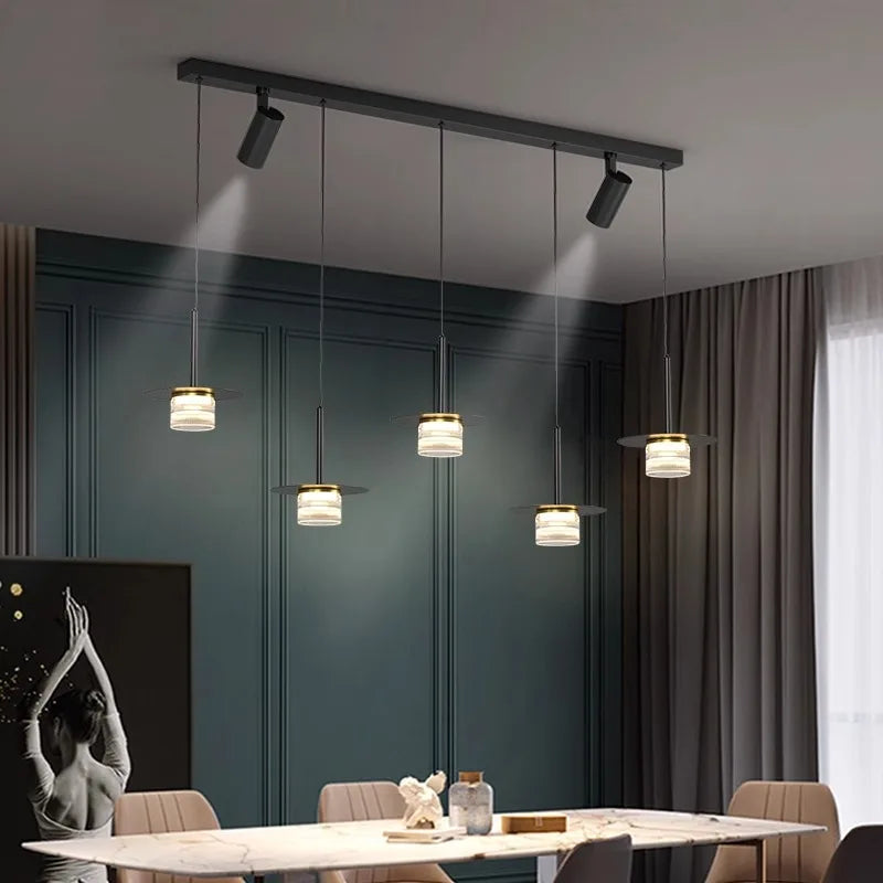 Afralia™ Modern LED Pendant Chandeliers for Living & Dining Room Lighting