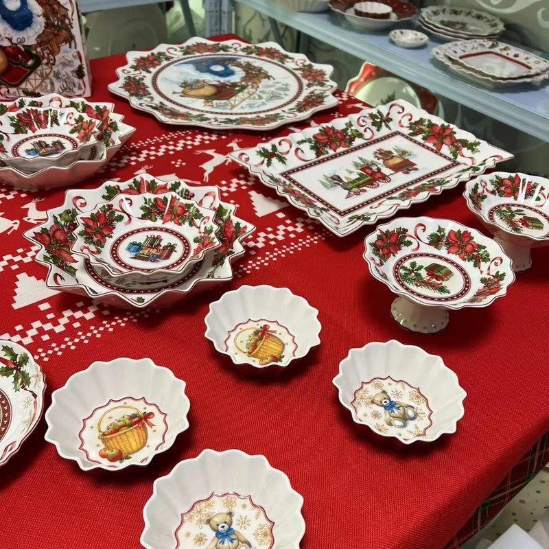 Afralia™ Christmas Tableware & Dinnerware Set