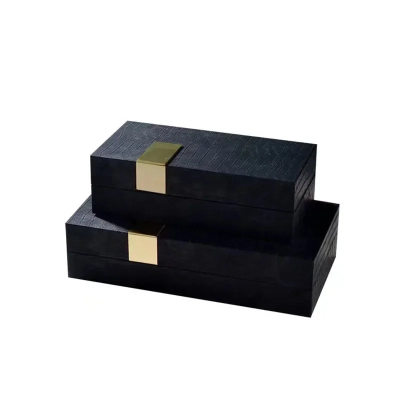 Afralia™ Leather Jewelry Box: Chic Storage Solution for Dresser or Desk
