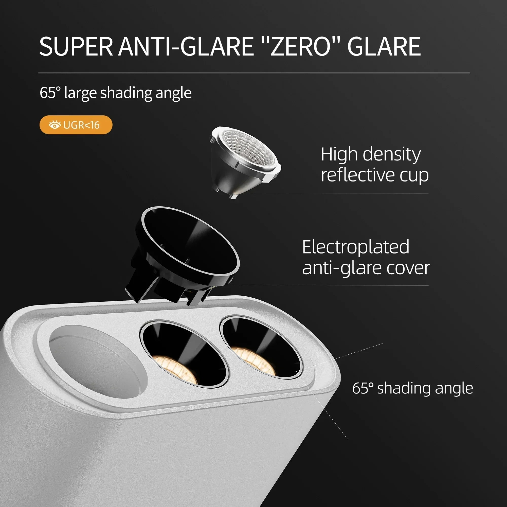 Afralia™ 12W COB Chip Ceilling Spotlight with Adjustable Angle for Magnetic Mount