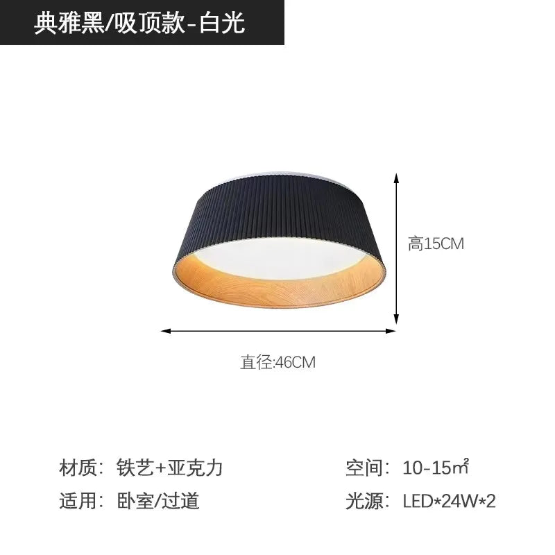 Afralia™ Minimalist Personality Bedroom Lamp LED Study Chandelier