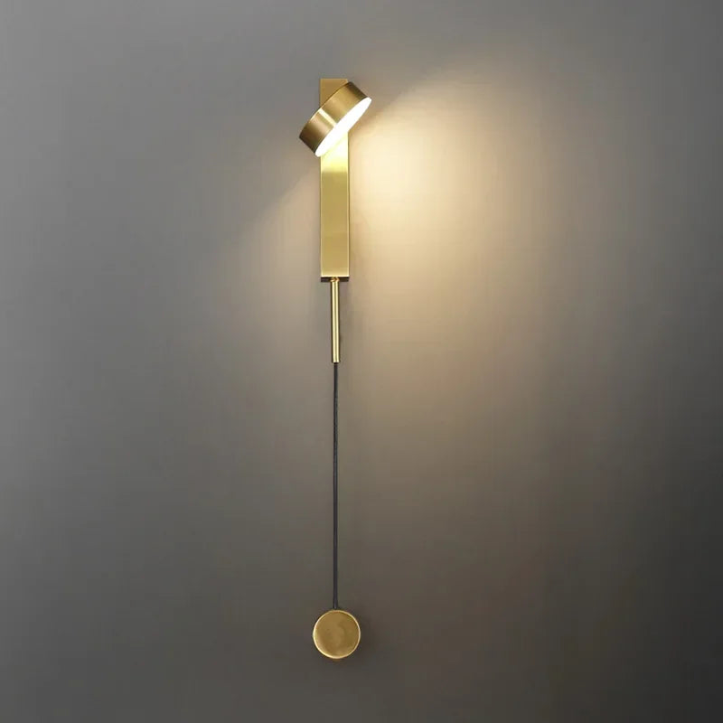 Afralia™ Modern Minimalist Nordic Wall Lamp for Bedroom, Living Room, and Aisle