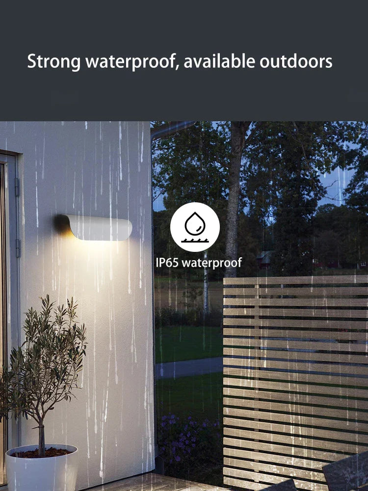 Afralia™ Outdoor Wall Lamp: IP65 Waterproof Garden Lighting for Courtyard, Balcony, Villa.