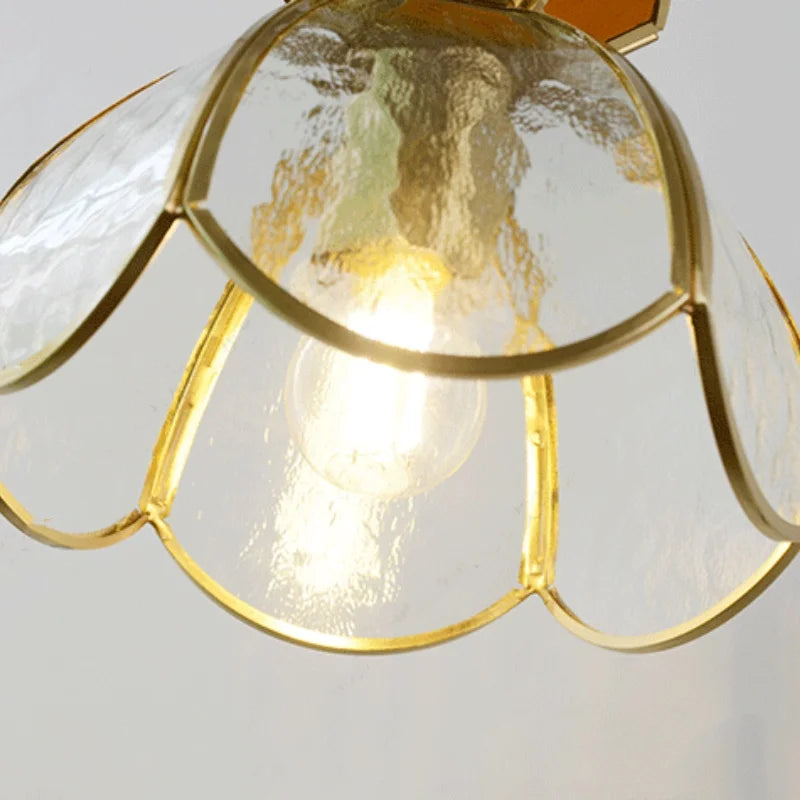 Afralia™ Clear Glass LED Pendant Lights for Modern Home Decor and Restaurant, 200cm Wire