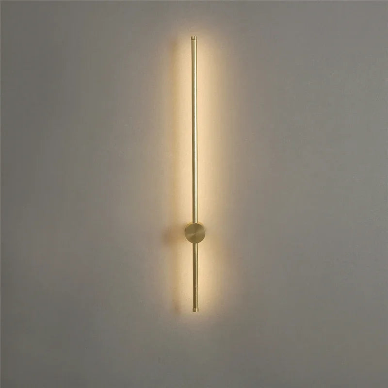 Afralia™ Nordic LED Wall Lamps: Modern, Simple, Long Hanging Lights for Living Room, Bedroom