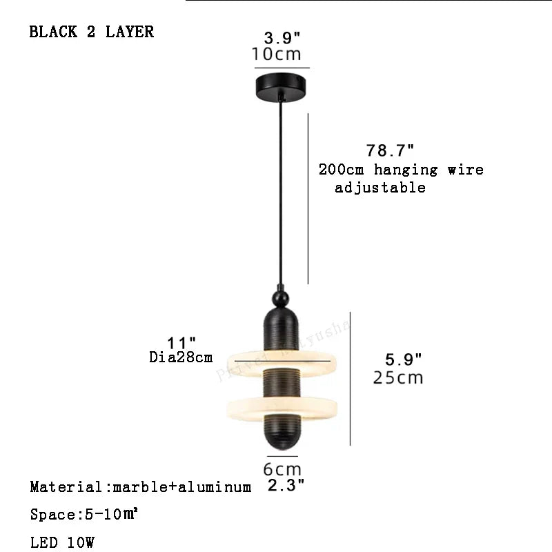 Afralia™ Marble Ball Pendant: Modern, Dimmable LED for Dining Table & Kitchen Island