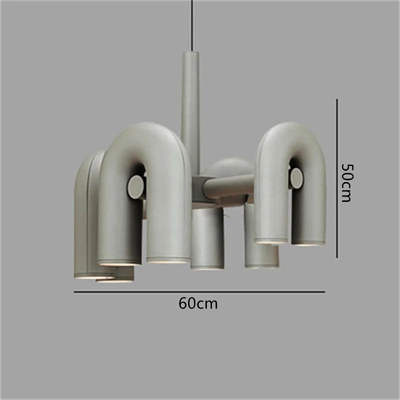 Afralia™ Cirkus Tube Wall Lamp: Minimalist U-shaped Sconce for Bedside Reading & Decor
