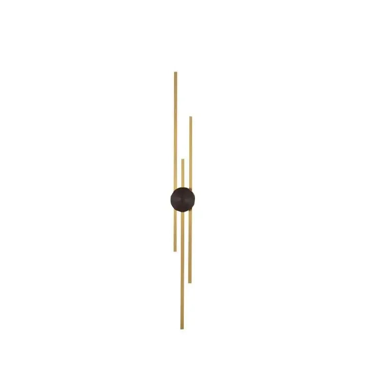 Afralia™ Postmodern Gold LED Wall Lamp Copper Sconce for Living Room