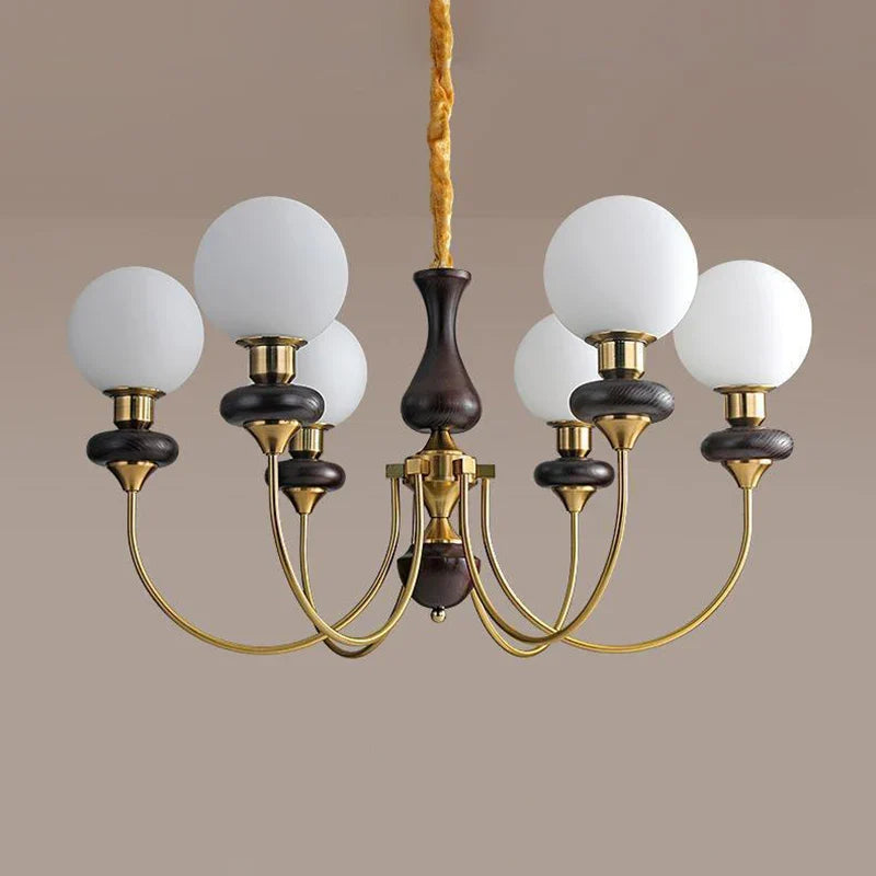 Afralia™ Retro Chandelier LED Pendant Lights Ceiling Lighting Fixtures