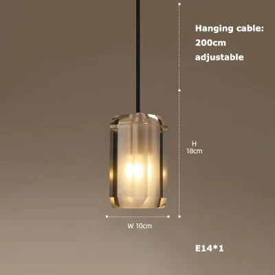 Afralia™ Crystal LED Ceiling Chandelier - Dimmable Art Deco Pendant Light
