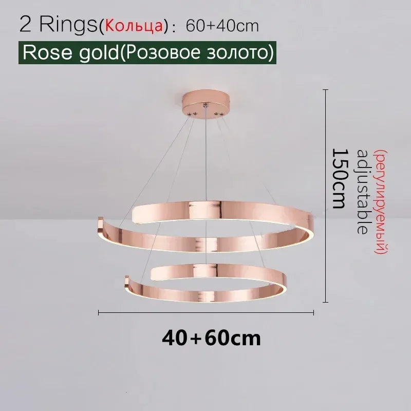 Afralia™ Modern LED Pendant Lights for Home Decor and Lighting Fixtures