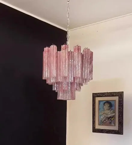 Afralia™ Crystal Glass Chandelier Pendant Light for Dining Living Bedroom Ceiling