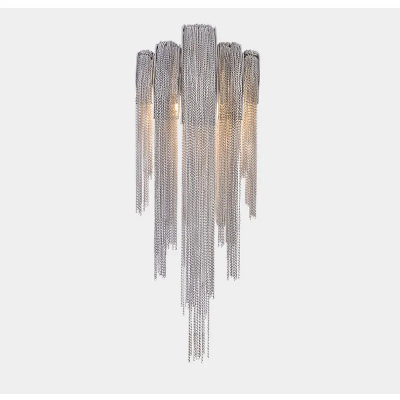 Afralia™ Tassel Chain Wall Light: High-End LED Decor for Bedroom, Living Room & TV