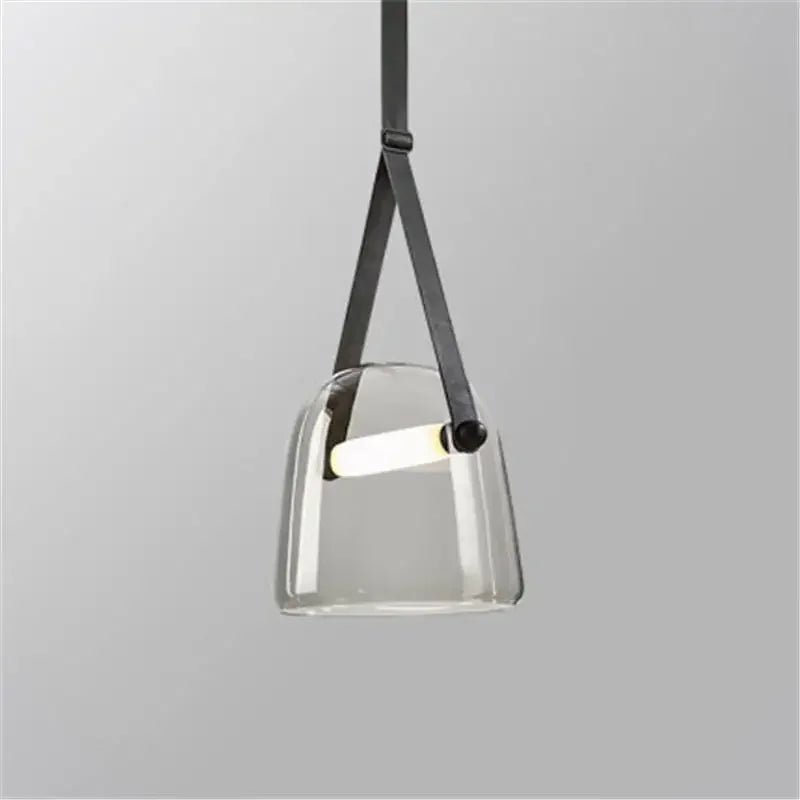 Afralia™ Glass Chandelier: Modern Nordic Style for Living Room, Bedroom, or Bar