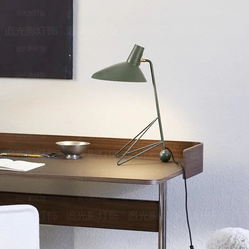 Afralia™ Denmark Tripod Desk Lamp - Floor/Table Light Fixture