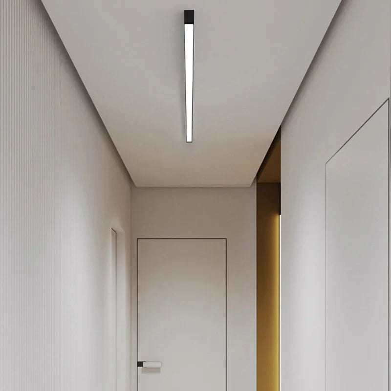 Afralia™ Modern LED Ceiling Light with Dimming for Living Room, Bedroom, Dining, Aisle