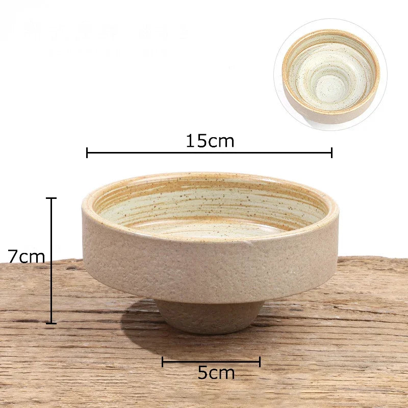 Afralia™ Small Flowers Pots Desk Decor Ceramic Vases Room Aesthetic Floral Arrangement