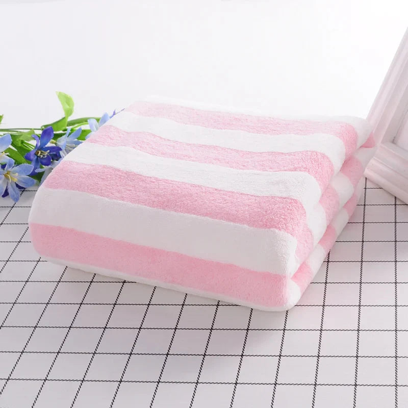 Afralia™ Microfiber Bath Towel Sets for Soft Absorbent Quick Drying Adults