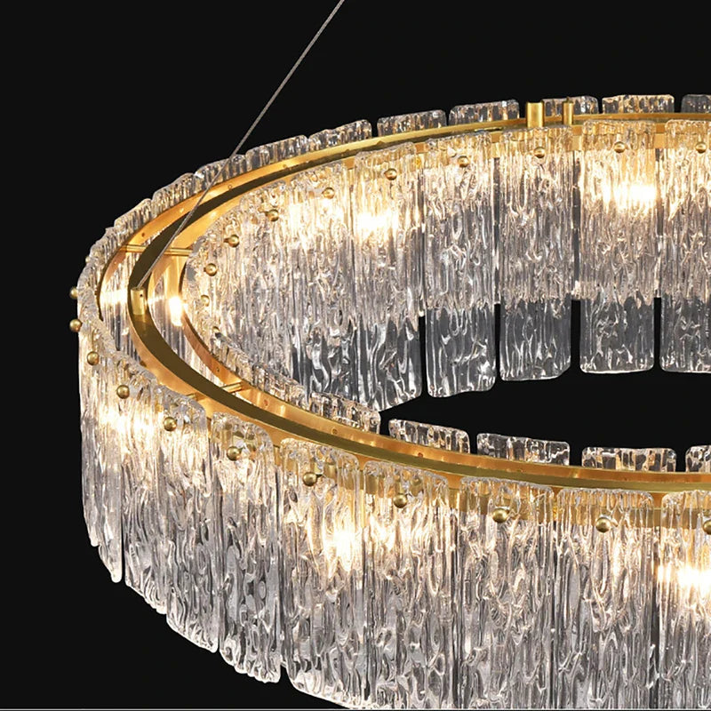 Afralia™ Modern Glass Pendant Light | Luxurious Home Decor & LED Lighting Fixture
