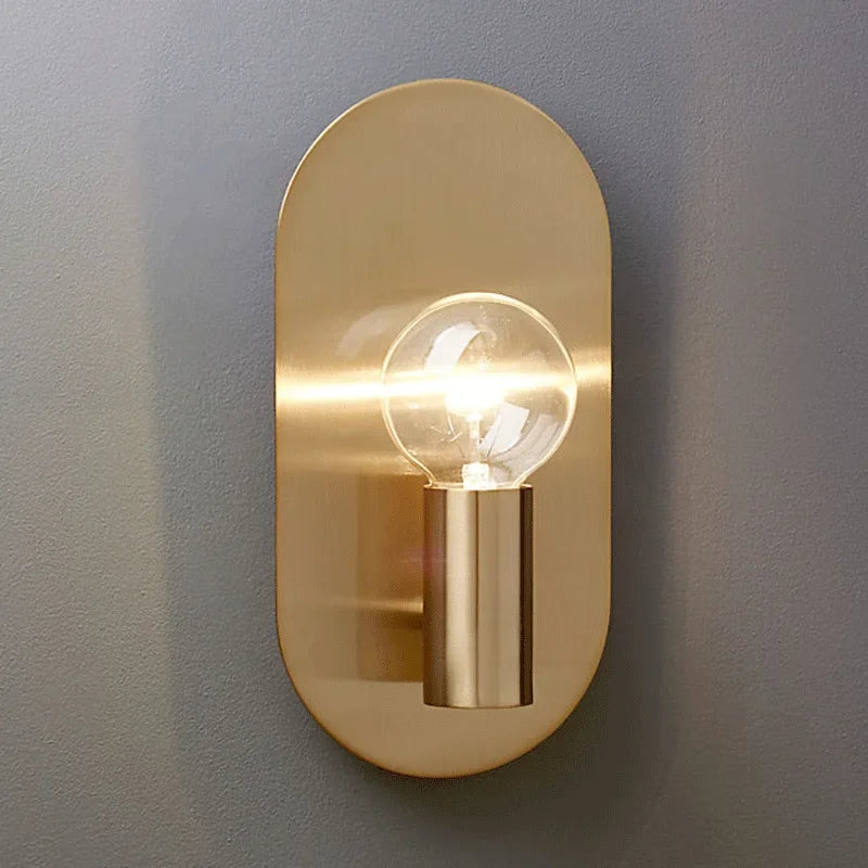 Afralia™ Gold Wall Lamp Sconce for Modern Bedroom Decor and Night Light