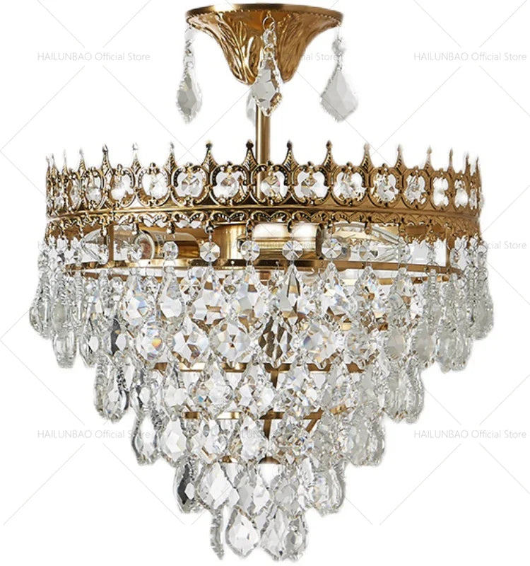 Afralia™ Crystal Chandelier: Modern Luxury Lighting for Dining, Bedroom, and Living Room