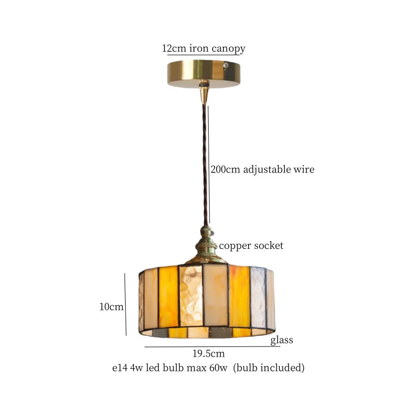 Afralia™ Japanese Vintage LED Pendant Lamp for Living Room, Bedroom, Kitchen, and Cafe