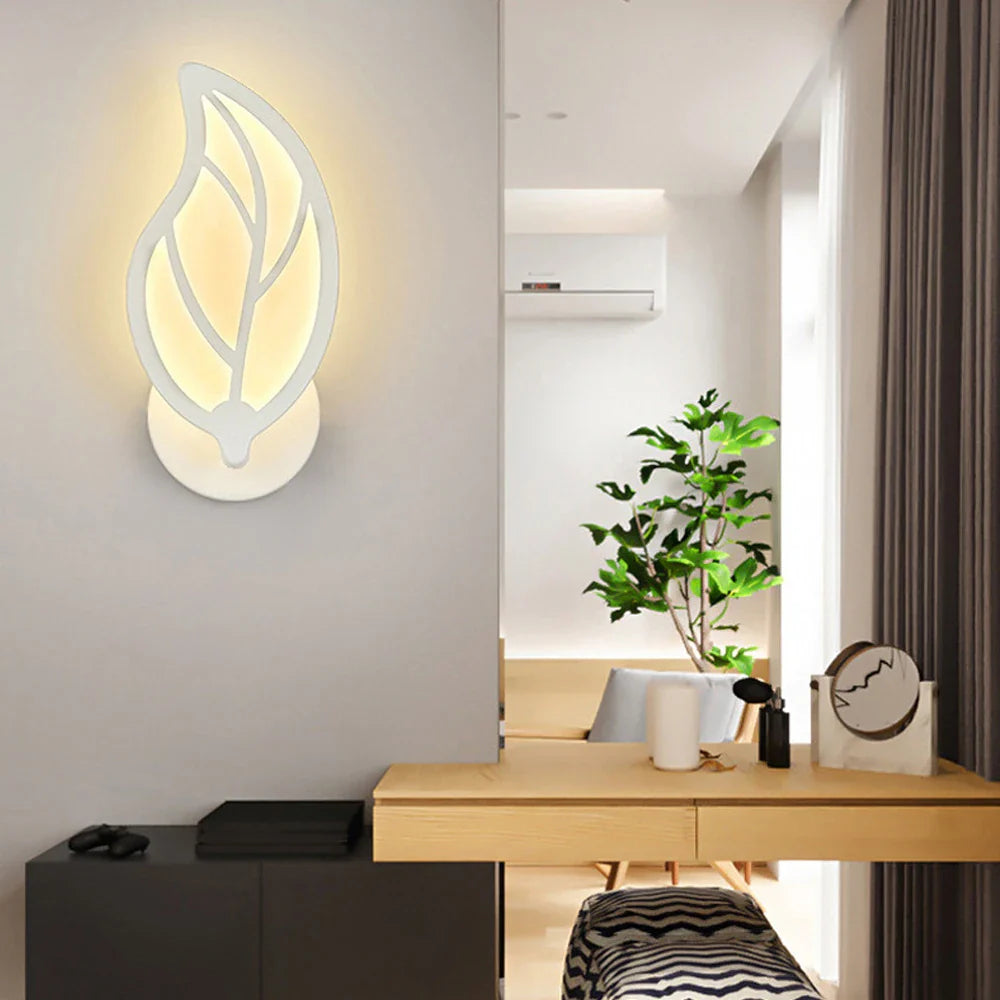 Afralia™ LED Wall Sconce Light Acrylic Lamp for Bedroom Corridor Chandelier Style