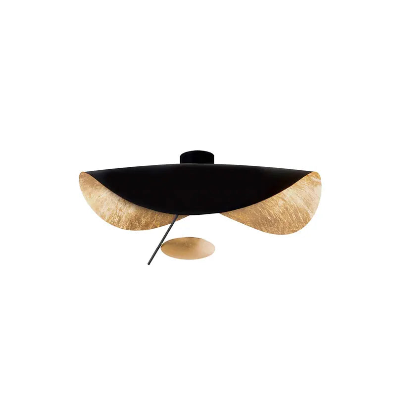 Afralia™ Flying Saucer Hat Ceiling Lamp - Industrial Retro Design LED Lighting