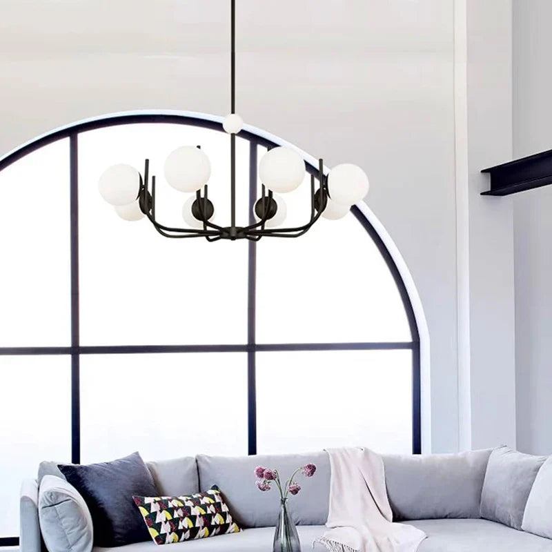 Afralia™ LED Chandeliers: Modern Pendant Lights for Living Room and Dining Room