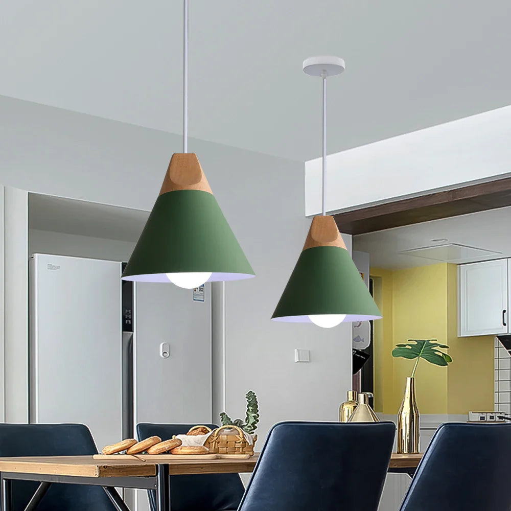 Afralia™ Modern Nordic Pendant Light for Living Room Kitchen Ceiling Lamp