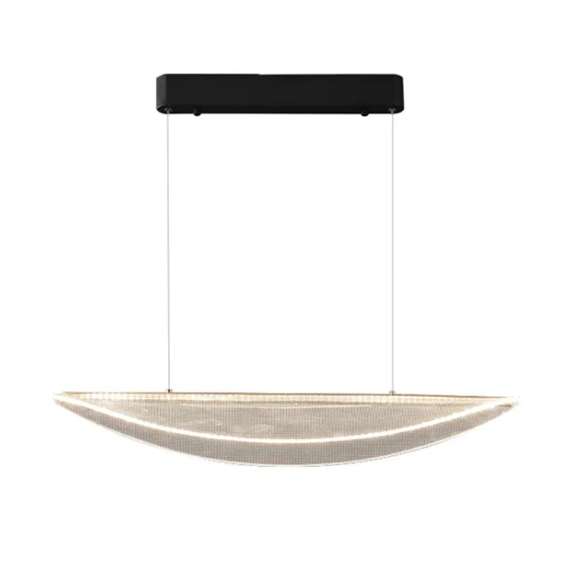 Afralia™ Modern Minimalist Acrylic LED Chandelier for Home Decor and Indoor Lighting