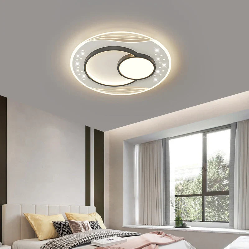 Afralia™ LED Chandelier: Modern Living Room Bedroom Dining Room Kitchen Lighting