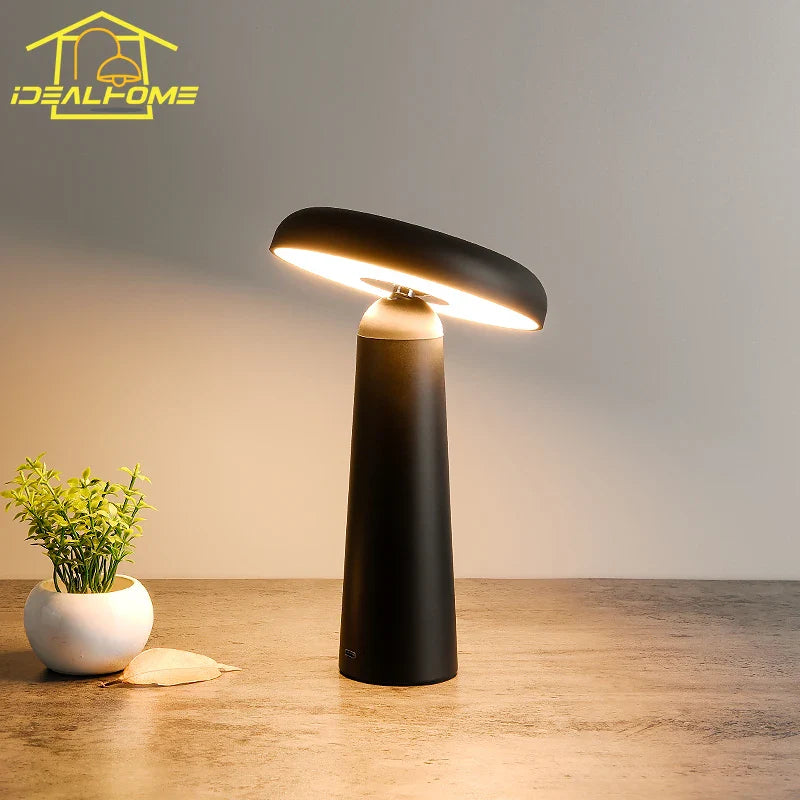 Afralia™ Mushroom Bud Touch Dimming Table Lamp