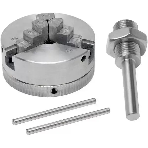 Afralia™ Mini Lathe Chuck Set + Extension Chuck + Connecting Rod for Electric Drill