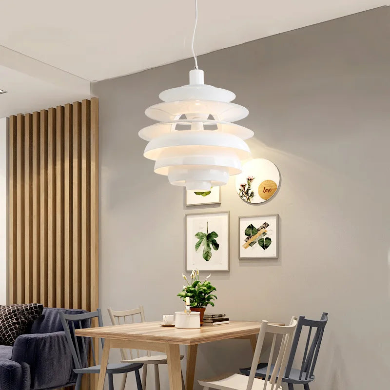 Afralia™ Snowball Pendant Light Chandelier E27 - Nordic Design for Living Room Decor