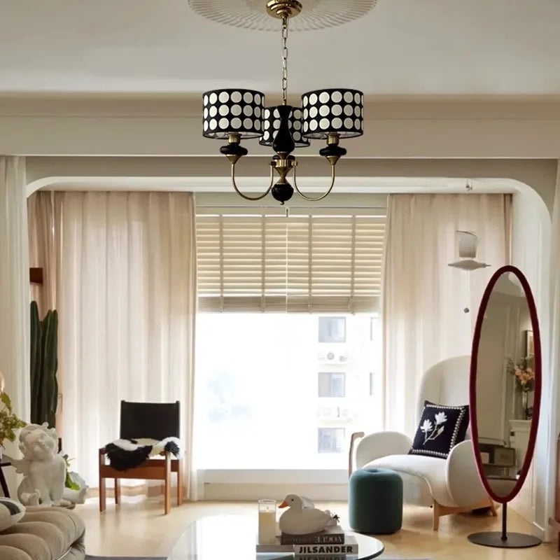 Afralia™ Modern Wrought Iron Chandeliers for Dining Living Room Hotel Indoor Lighting