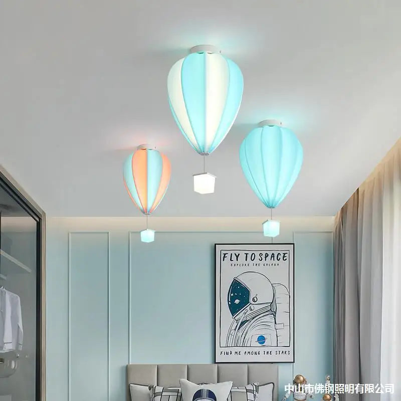 Afralia™ Hot Air Balloon Lamp: Dreamy Kids Room Decor