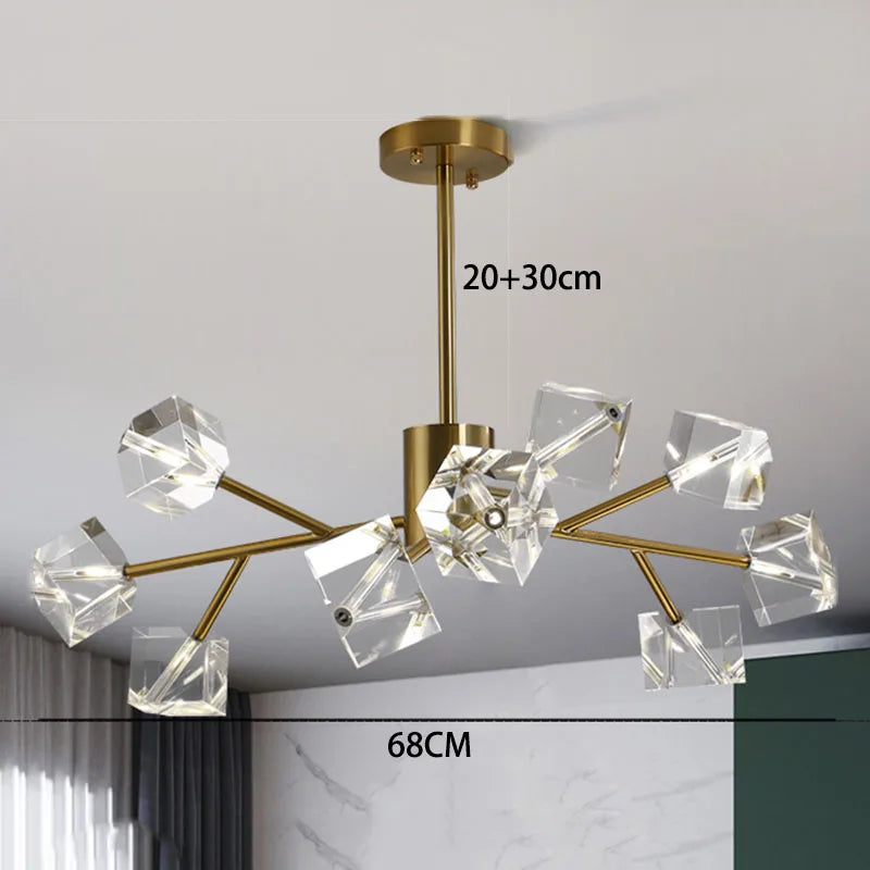 Afralia™ Modern Pendant Chandelier for Dining Room Ceiling Lighting