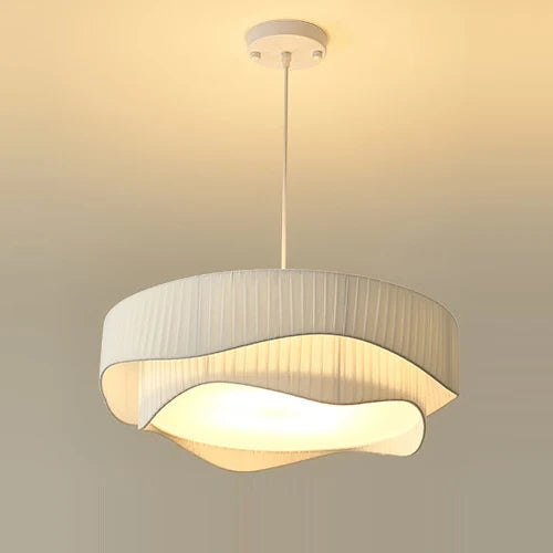 Afralia™ Fabric Pendant Light Designer Hanging Lighting Chandelier Fixture