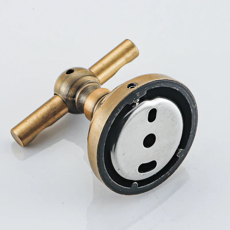 Afralia™ Antique Brass Robe Hook: Durable Aluminium Bathroom Accessory