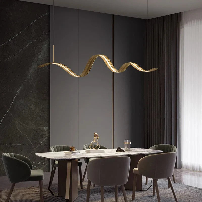 Afralia™ LED Pendant Light Chandeliers for Modern Living and Dining Room Decor