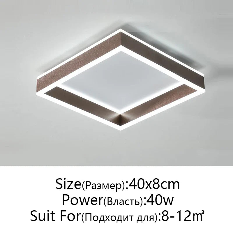 Afralia™ LED Pendant Light Ceiling Lamp Living Room Kitchen Dining Minimalist Decor
