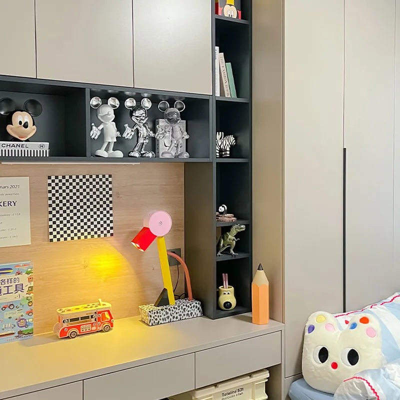 Afralia™ Kids LED Table Lamp: Creative Nordic Design for Bedroom, Study, Home Decor