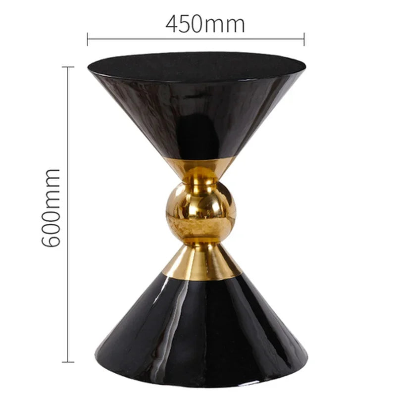 Afralia™ Nordic Modern Round Coffee Table Simple Creative Fashion Luxury Living Room Corner Tables
