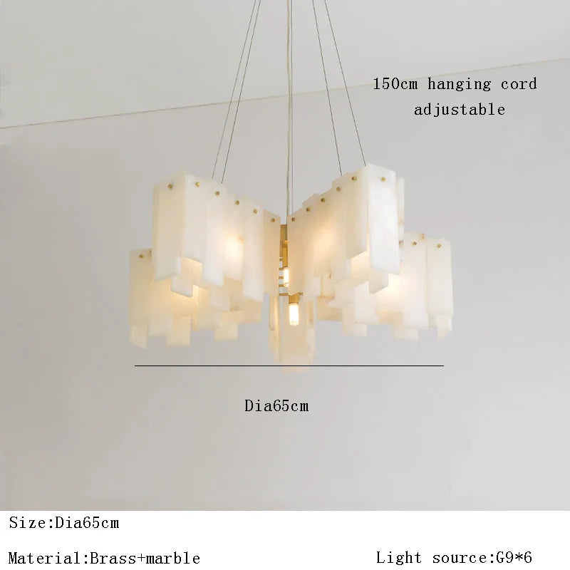 Afralia™ LED Gold Spanish Lucite Chandelier for Luxe Living Room Ceiling Decor