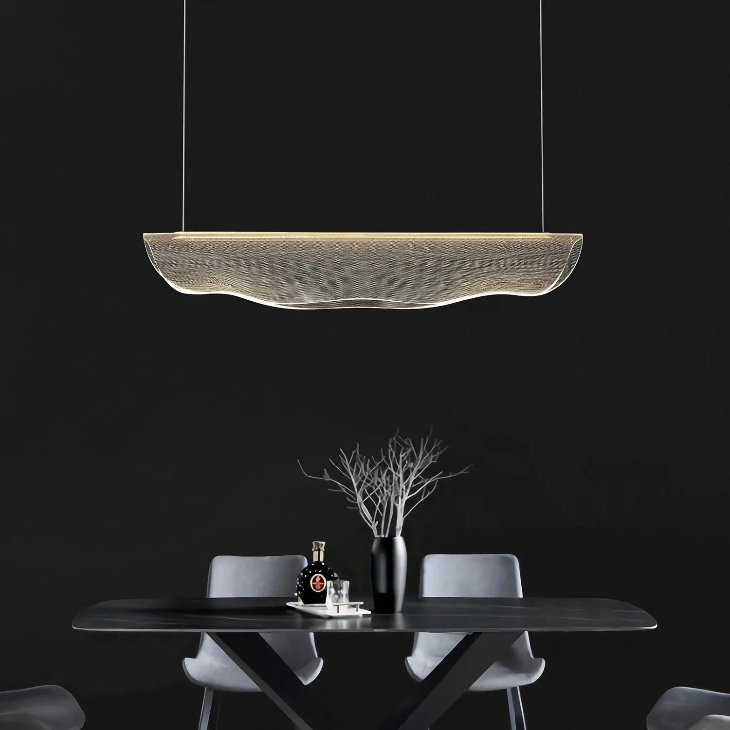 Afralia™ Nordic Acrylic Pendant Lamp: Modern LED Dining Room Lighting for Bar & Restaurant