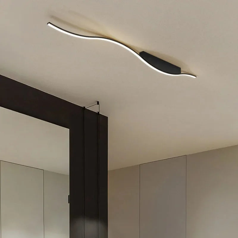 Afralia™ Modern LED Ceiling Lamp | Contemporary Illumination for Living and Dining Spaces