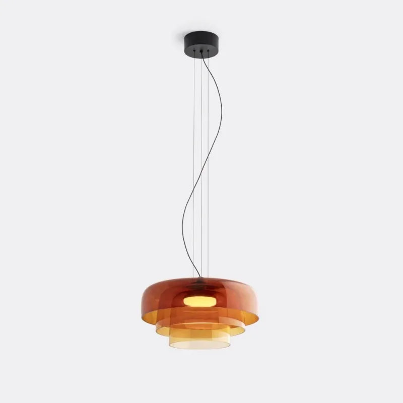 Afralia™ Nordic Glass Chandelier: Modern Ceiling Pendant Lights for Living and Dining Room