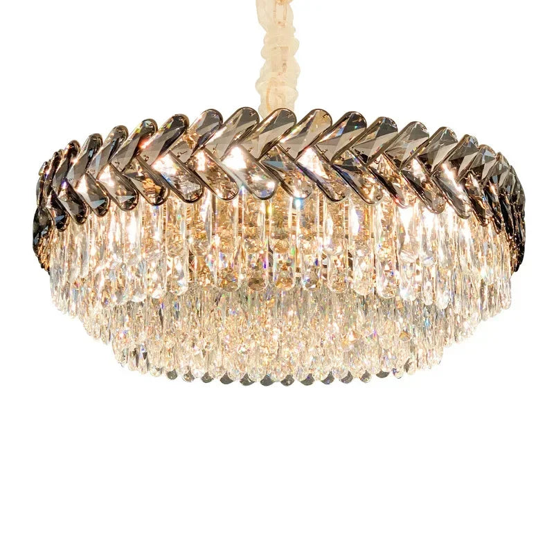 Afralia™ Modern LED Crystal Chandelier - Luxury Lighting Fixture for Home Décor